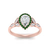 Load image into Gallery viewer, leaves-pear-shaped-halo-diamond-engagement-ring-with-emerald-in-rose-gold-FD9827PERGEMGRANGLE5-NL-RG.jpg?v=1770891269