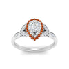 Load image into Gallery viewer, leaves-pear-shaped-halo-diamond-engagement-ring-with-orange-sapphire-in-white-gold-FD9827PERGSAORANGLE5-NL-WG.jpg?v=1770891269