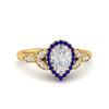 Load image into Gallery viewer, leaves-pear-shaped-halo-diamond-engagement-ring-with-sapphire-in-yellow-gold-FD9827PERGSABL-NL-YG.jpg?v=1770891269