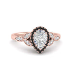 Load image into Gallery viewer, leaves-pear-shaped-halo-engagement-ring-with-black-diamond-in-rose-gold-FD9827PERGBLACK-NL-RG.jpg?v=1770891269