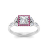 Load image into Gallery viewer, leaves-princess-cut-halo-diamond-engagement-ring-with-pink-sapphire-in-white-gold-FD9827PRRGSADRPIANGLE5-NL-WG_e7461e8a-4bf5-4315-8ca0-bec35c4273c9.jpg?v=1770891397