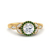Load image into Gallery viewer, leaves-round-cut-halo-diamond-engagement-ring-with-emerald-in-yellow-gold-FD9827RORGEMGR-NL-YG.jpg?v=1770891318