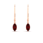 Load image into Gallery viewer, lever-back-2-carat-marquise-drop-ruby-earrings-in-rose-gold-FDEAR11236MQGRUDR-2.00CT-NL-RG.jpg