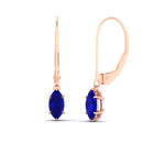 Load image into Gallery viewer, lever-back-2-carat-marquise-drop-sapphire-earrings-in-rose-gold-FDEAR11236MQGSABL-2.00CT-NL-RG.jpg