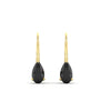 Load image into Gallery viewer, lever-back-2-carat-pear-black-onyx-studs-earring-in-yellow-gold-FDEAR9225PEGBLACK-2.00CT-NL-YG