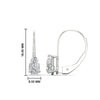 Load image into Gallery viewer, lever-back-2-carat-pear-diamond-studs-earring-in-white-gold-FDEAR9225PE-2.00CT-NL-WG
