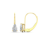 Load image into Gallery viewer, lever-back-2-carat-pear-diamond-studs-earring-in-yellow-gold-FDEAR9225PE-2.00CT-NL-YG
