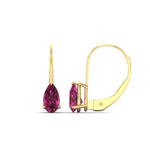 Load image into Gallery viewer, lever-back-2-carat-pear-pink-sapphire-studs-earring-in-yellow-gold-FDEAR9225PEGSADRPI-2.00CT-NL-YG