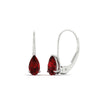 Load image into Gallery viewer, lever-back-2-carat-pear-ruby-studs-earring-in-white-gold-FDEAR9225PEGRUDR-2.00CT-NL-WG