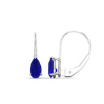 Load image into Gallery viewer, lever-back-2-carat-pear-sapphire-studs-earring-in-white-gold-FDEAR9225PEGSABL-2.00CT-NL-WG