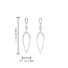 Load image into Gallery viewer, long-hanging-diamond-teardrop-earring-in-rose-gold-FD-EAR10629-NL-RG