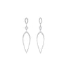Load image into Gallery viewer, long-hanging-diamond-teardrop-earring-in-white-gold-FD-EAR10629-ANGLE1-NL-WG