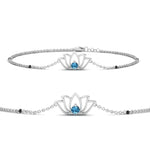 Load image into Gallery viewer, Cute Lotus Chain Bracelet