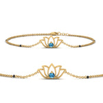 Load image into Gallery viewer, Cute Lotus Chain Bracelet