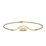 Load image into Gallery viewer, Cute Lotus Chain Bracelet
