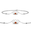 Load image into Gallery viewer, Cute Lotus Chain Bracelet