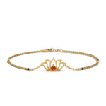 Load image into Gallery viewer, Cute Lotus Chain Bracelet