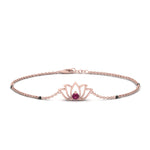 Load image into Gallery viewer, Cute Lotus Chain Bracelet