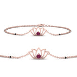 Load image into Gallery viewer, Cute Lotus Chain Bracelet