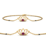 Load image into Gallery viewer, Cute Lotus Chain Bracelet
