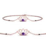 Load image into Gallery viewer, Cute Lotus Chain Bracelet