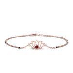 Load image into Gallery viewer, Cute Lotus Chain Bracelet