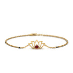 Load image into Gallery viewer, Cute Lotus Chain Bracelet
