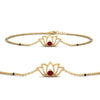 Load image into Gallery viewer, Cute Lotus Chain Bracelet