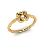 Load image into Gallery viewer, love-knot-cheap-promise-ring-in-yellow-gold-FD86174-NL-YG