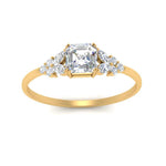 Load image into Gallery viewer, marquise-accented-diamond-asscher-cut-engagement-ring-in-yellow-gold-FD9933ASRANGLE5-NL-YG.jpg?v=1769496441