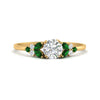 Load image into Gallery viewer, marquise-accented-emerald-round-cut-engagement-ring-in-yellow-gold-FD9933RORGEMGR-NL-YG.jpg?v=1769496546