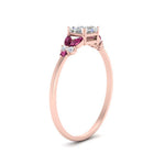 Load image into Gallery viewer, marquise-accented-pink-sapphire-asscher-cut-engagement-ring-in-rose-gold-FD9933ASRGSADRPIANGLE2-NL-RG.jpg?v=1769496441