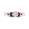 Load image into Gallery viewer, marquise-accented-ruby-round-cut-engagement-ring-in-white-gold-FD9933RORGRUDR-NL-WG.jpg?v=1769496546