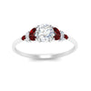 Load image into Gallery viewer, marquise-accented-ruby-round-cut-engagement-ring-in-white-gold-FD9933RORGRUDRANGLE5-NL-WG.jpg?v=1769496546