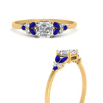 Load image into Gallery viewer, marquise-accented-sapphire-asscher-cut-engagement-ring-in-yellow-gold-FD9933ASRGSABLANGLE3-NL-YG.jpg?v=1769496441