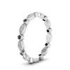 Load image into Gallery viewer, marquise-and-dot-stacked-wedding-band-ring-with-black-diamond-in-white-gold-FD8641BGBLACK-NL-WG.jpg