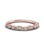 Load image into Gallery viewer, marquise-and-dot-vintage-diamond-band-in-rose-gold-fd8641vb-fancy1-nl-rg