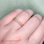 Load image into Gallery viewer, marquise-and-dot-vintage-diamond-band-in-rose-gold-fd8641vb-fancy1-nl-rg