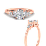 Load image into Gallery viewer, marquise-and-round-accented-diamond-engagement-ring-in-rose-gold-fdenr11621roangle3-nl-rg.jpg?v=1766474255