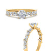 Load image into Gallery viewer, marquise-and-round-diamond-classic-vintage-engagement-ring-in-FD11063RORANGLE3-NL-YG