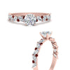 Load image into Gallery viewer, marquise-and-round-ruby-classic-vintage-engagement-ring-in-FD11063RORGRUDRANGLE3-NL-RG