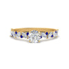 Load image into Gallery viewer, marquise-and-round-sapphire-classic-vintage-engagement-ring-in-FD11063RORGSABLANGLE3-NL-YG