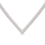 Load image into Gallery viewer, marquise-and-round-tennis-necklace-in-FD-NK10422-NL-RG