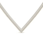 Load image into Gallery viewer, marquise-and-round-tennis-necklace-in-FD-NK10422-NL-YG