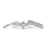 Load image into Gallery viewer, marquise-bezel-wedding-ring-stack-in-FD9456ANGLE2-NL-WG