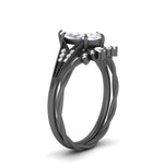 Load image into Gallery viewer, marquise-cut-antique-diamond-ring-with-twisted-band-in-FD10747-MQ-ANGLE3-NL-BG