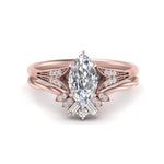 Load image into Gallery viewer, marquise-cut-antique-diamond-ring-with-twisted-band-in-FD10747-MQ-ANGLE3-NL-RG