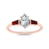 Load image into Gallery viewer, marquise-cut-bar-baguette-3-stone-ruby-engagement-ring-in-rose-gold-FDENS100MQRGRUDRANGLE5-NL-RG