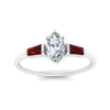 Load image into Gallery viewer, marquise-cut-bar-baguette-3-stone-ruby-engagement-ring-in-white-gold-FDENS100MQRGRUDRANGLE5-NL-WG