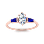 Load image into Gallery viewer, marquise-cut-bar-baguette-3-stone-sapphire-engagement-ring-in-FDENS100MQRGSABL-NL-RG